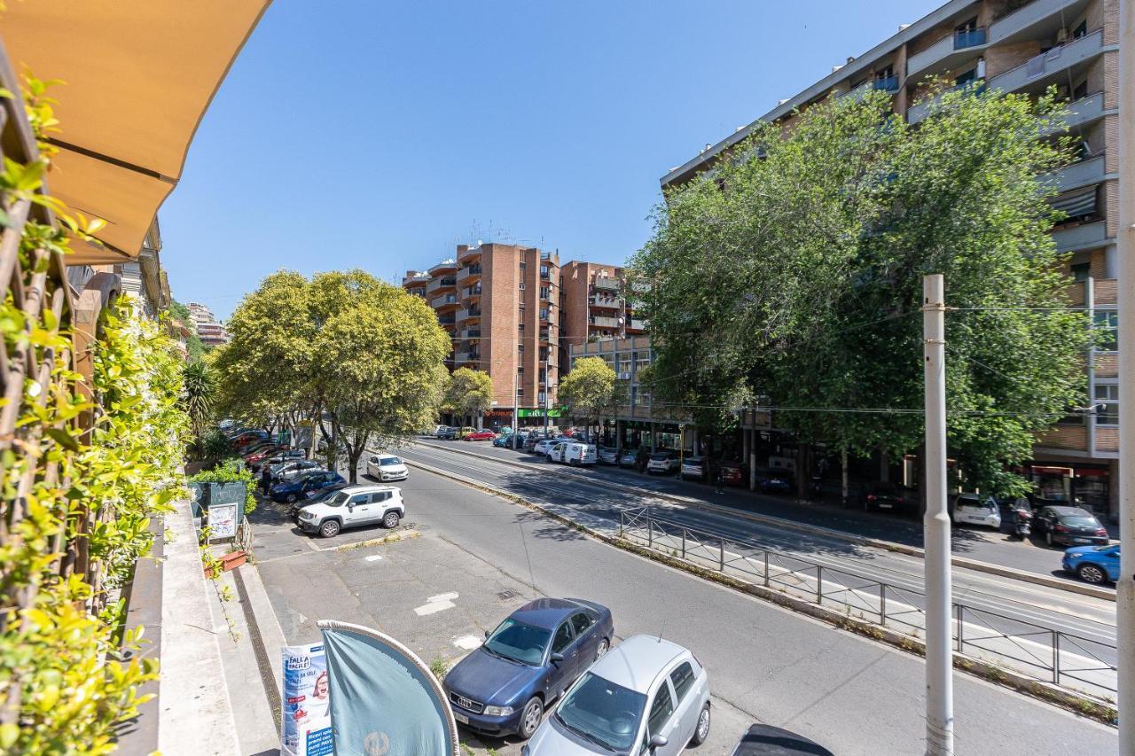 Amazing Viale Trastevere With Terrace 로마 외부 사진